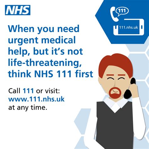 NHS 111 online .